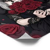 Gothic Reverie Lady Gray Poster (Ecke)