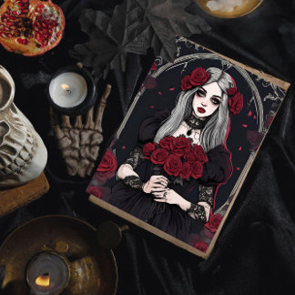 Gothic Reverie Lady Gray Poster