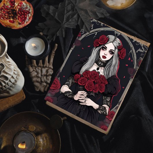 Gothic Reverie Lady Gray Poster