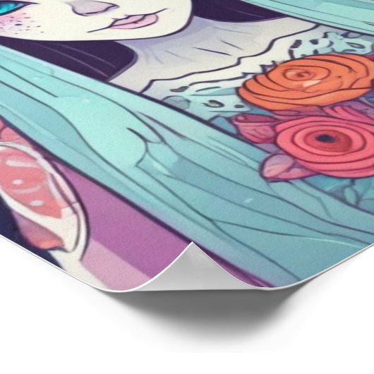 Gothic Reverie Lovely Bride Poster (Ecke)