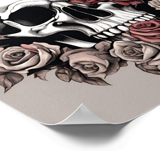 Gothic Reverie Ravens Liebe Poster (Ecke)