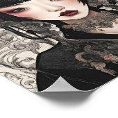 Gothic Reverie Yin Yue Shadow Moon Poster (Ecke)