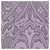 Gothic Revival Fleur de Lys - Lavender Stoff (Nahaufnahme)