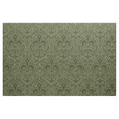 Gothic Revival Fleur de Lys - Loden Green Stoff (Fat Quarter (45,7 x 55,9 cm))
