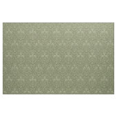 Gothic Revival Fleur de Lys - Mossy Green Stoff (Yard (91,4 cm))
