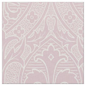 Gothic Revival Fleur de Lys - Mute Pink Stoff (Nahaufnahme)