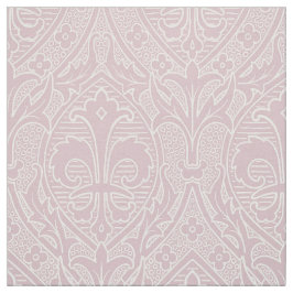 Gothic Revival Fleur de Lys - Mute Pink Stoff