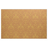 Gothic Revival Fleur de Lys - Red on Gold Stoff (Fat Quarter (45,7 x 55,9 cm))