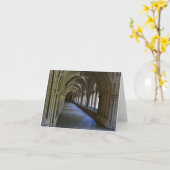 Gothic Revival note card Karte (Gelbe Blume)