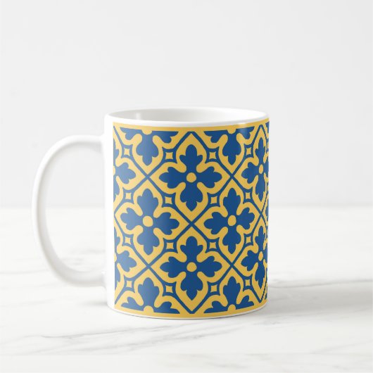 Gothic Revival Quarto Kaffee Tasse (Links)