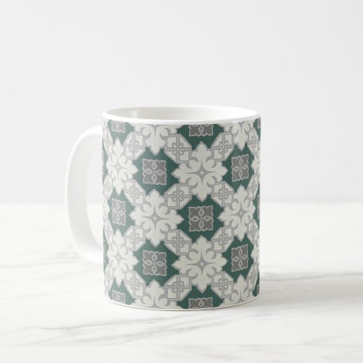 Gothic Revival Quatrefoils 1 Tasse (Vorderseite Links)