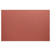 Gothic Revival Quatrefoils, Brick Red Stoff (Yard (91,4 cm))
