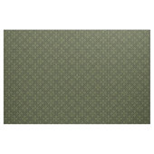 Gothic Revival Quatrefoils, Loden Green Stoff (Yard (91,4 cm))