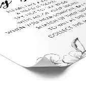 Gothic Ring Game Brautparty Spielzeichen Poster (Ecke)