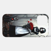 Gothic Robot Girl Case-Mate iPhone Hülle (Rückseite (Horizontal))