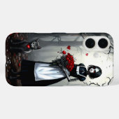 Gothic Robot Girl Case-Mate iPhone Hülle (Rückseite (Horizontal))