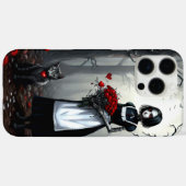 Gothic Robot Girl Case-Mate iPhone Hülle (Rückseite (Horizontal))