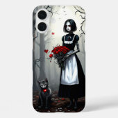 Gothic Robot Girl Case-Mate iPhone Hülle (Rückseite)