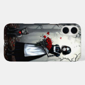 Gothic Robot Girl Case-Mate iPhone Hülle (Rückseite (Horizontal))
