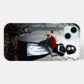 Gothic Robot Girl Case-Mate iPhone Hülle (Rückseite (Horizontal))