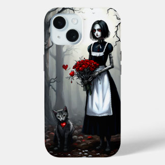 Gothic Robot Girl Case-Mate iPhone Hülle