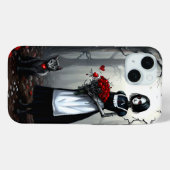 Gothic Robot Girl Case-Mate iPhone Hülle (Rückseite (Horizontal))