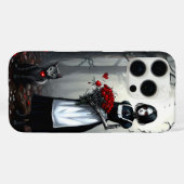 Gothic Robot Girl Case-Mate iPhone Hülle (Rückseite (Horizontal))