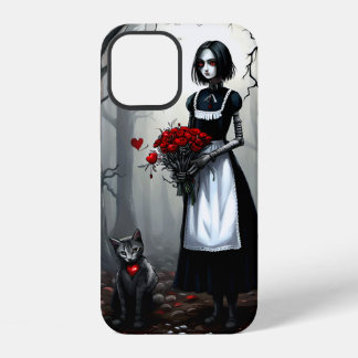 Gothic Robot Girl iPhone 12 Hülle