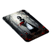 Gothic Robot Girl Magnet (Rechte Seite)