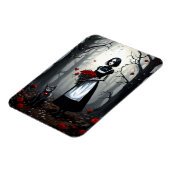 Gothic Robot Girl Magnet (Linke Seite)