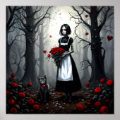 Gothic Robot Girl Poster (Vorne)