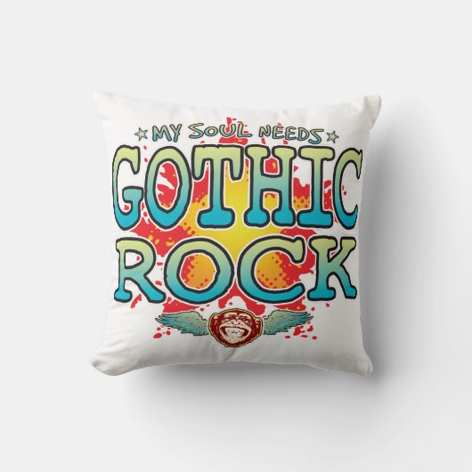 Gothic Rock Soul Cushion Kissen (Vorderseite)
