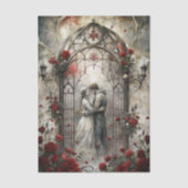 Gothic Romance Decoupage Seidenpapier (Vorderseite)