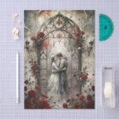 Gothic Romance Decoupage Seidenpapier (Handwerk)