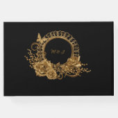 Gothic Romance Hochzeitsempfang Gästebuch (Rückseite)