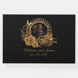 Gothic Romance Hochzeitsempfang Gästebuch