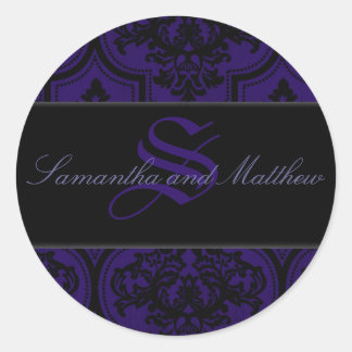 Gothic Romance Monogram Sticker B