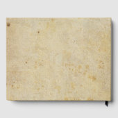 Gothic Romance Wedding Guest Book - Dark & Elegant Gästebuch (Rückseite)