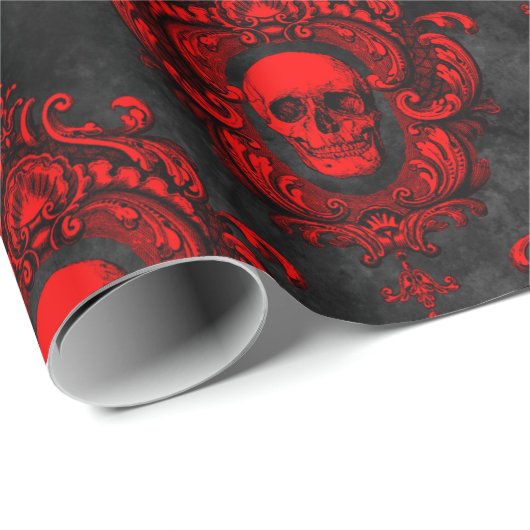 Gothic Romance Wrapping Paper Geschenkpapier (Rolleneckpunkt)