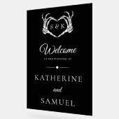 Gothic Romantic Skeleton Hand Halloween Hochzeit Acrylschild (Winkel)