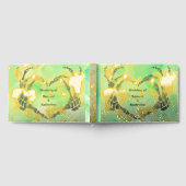 Gothic Romantic Skeleton Hand Halloween Hochzeit Gästebuch (Voll)