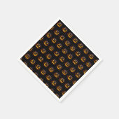 Gothic Romantic Skeleton Hand Halloween Hochzeit Serviette (Ecke)