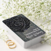 Gothic Rose Black & Gray Intuitive Lesungen, Blume Spielkarten (Insitu (Hochzeit))