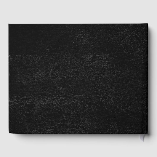 Gothic Rose Brautparty Gästebuch (Rückseite)