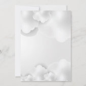 Gothic Rose Cloud Nine Couples Polterabend Einladung (Rückseite)