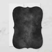 Gothic Rose Dunkel Save the Date (Rückseite)