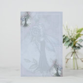 Gothic Rose Fairy Stationary von Molly Harrison Briefpapier (Stehend Vorderseite)