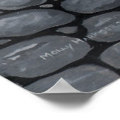 Gothic Rose Fantasy Vampire Fairy Poster (Ecke)