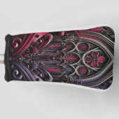 Gothic Rose Golf Head Cover Headcover (Vorderseite)