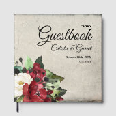 Gothic Rose Guestbook Gästebuch (Vorderseite)
